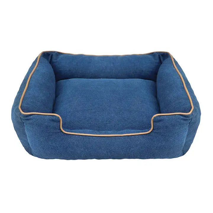 Top Quality Premium Denim Cuddler bed for pets Petspalz
