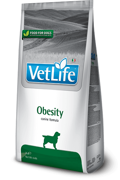 Farmina Vet Life Obesity Canine Formula Dry Dog Food 2kg Petspalz