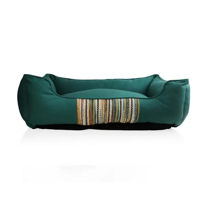 Premium Quality Teal Lounger Stylish Pet Bed For dogs and Cats Petspalz