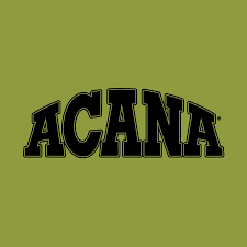The image features the ACANA logo. ACANA is a well-known brand specializing in premium pet food