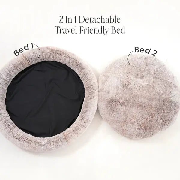  2-in-1 Temperature-Regulating Dog Bed Petspalz  Petspalz