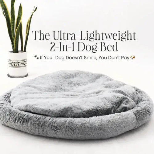  2-in-1 Temperature-Regulating Dog Bed Petspalz  Petspalz