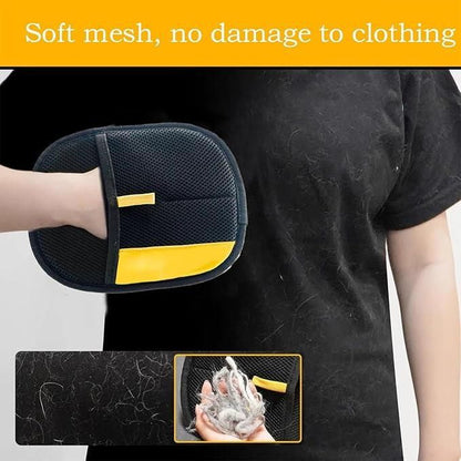 Double Sided Pet Hair Removal Gloves for Dogs and Cats