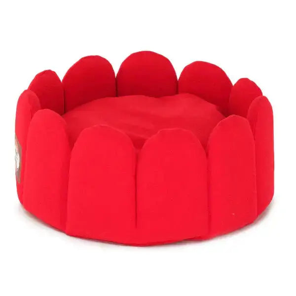 Fenced Dog Bed : Comfortable and Stylish fleece fenced bed for dogs - Petspalz