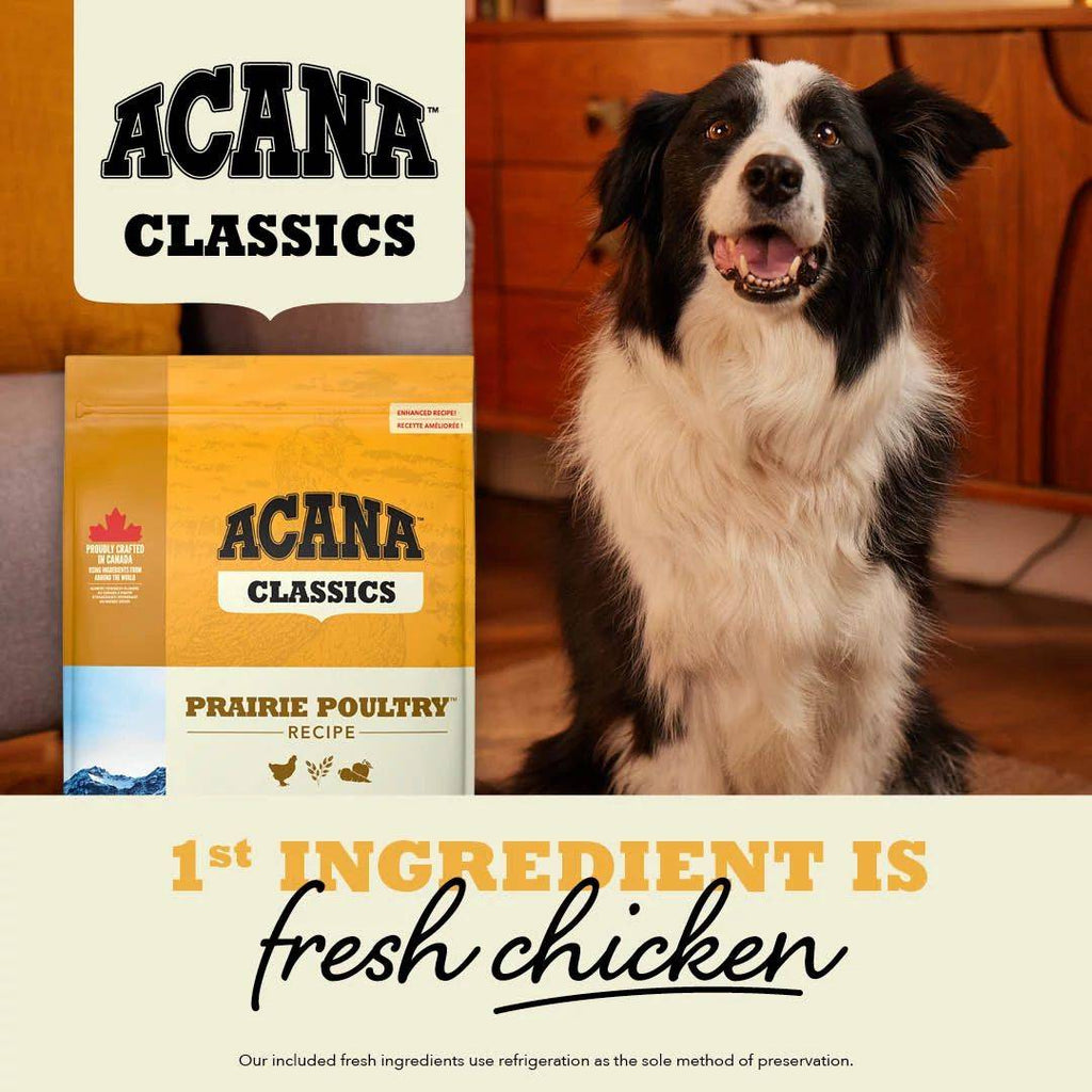  Acana Classic Prairie Poultry Dry Dog Food Premium Quality Petspalz