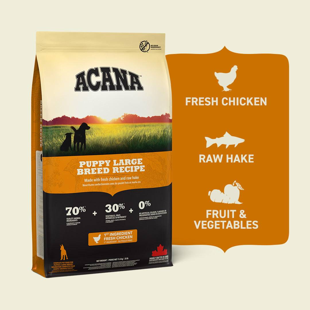  Acana Puppy Large Breed Dry Dog Food  Petspalz