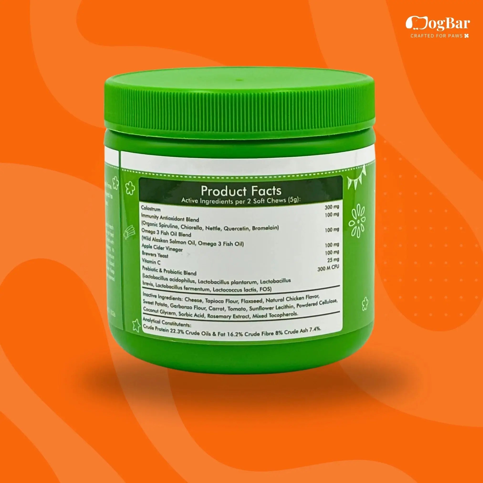  anti allergy chews for dogs : Immune Support Chews, Chicken Flavour Petspalz