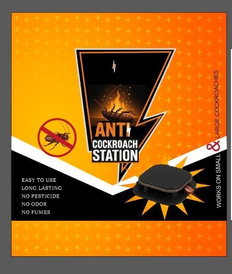  Anti Cockroach Station | Pack of 6 Baits | Eco-Friendly Roach Trap Petspalz