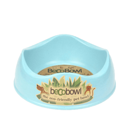  Eco-Friendly Bamboo Dog Bowl - Beco  BPA-free dishwasher safe.  Petspalz