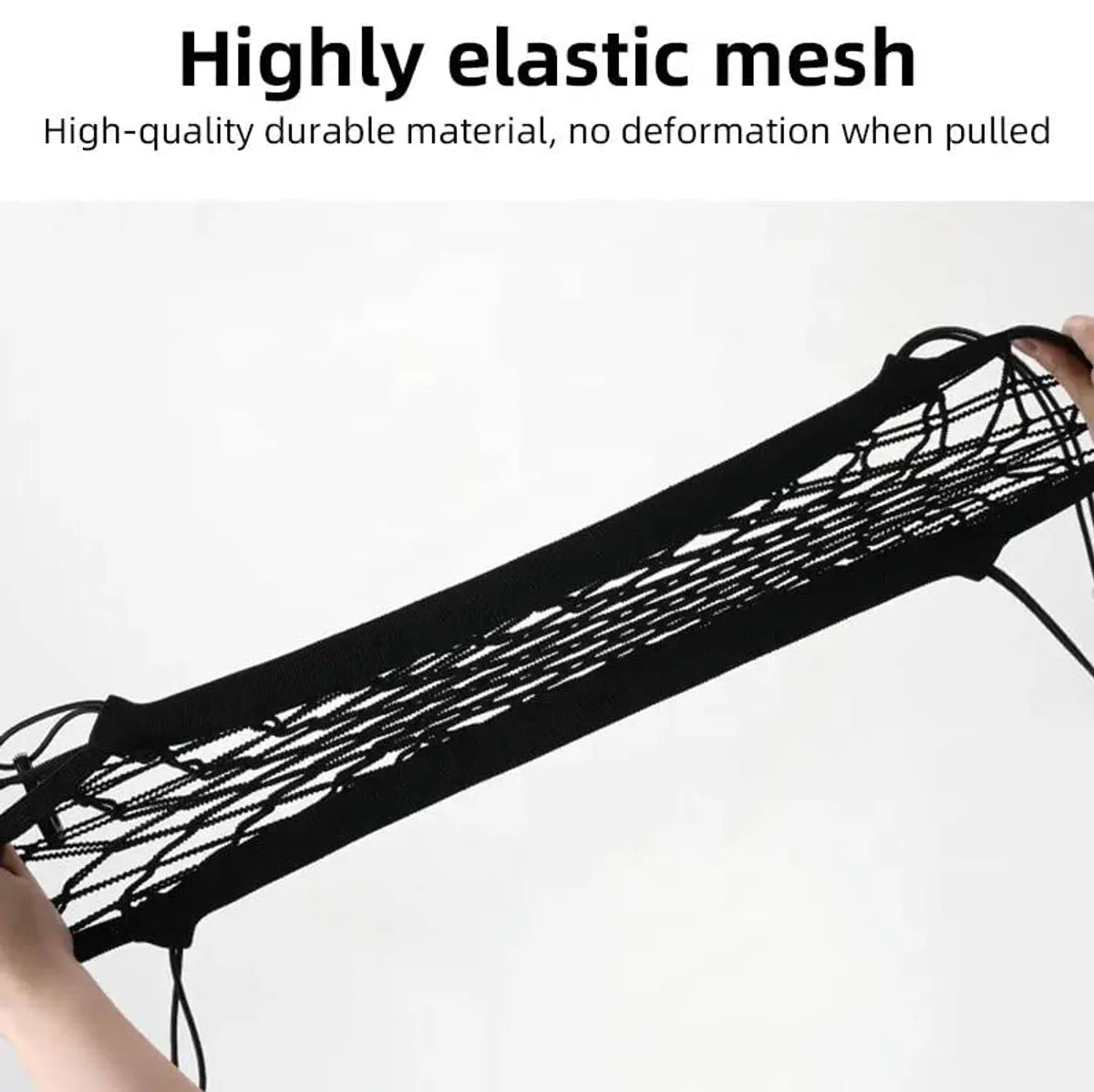  Black Dog Car Guard – 3-Layer Mesh Organizer | Pet Safety Barrier Petspalz