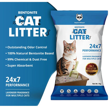 Natural Cat Litter 100% Bentonite.