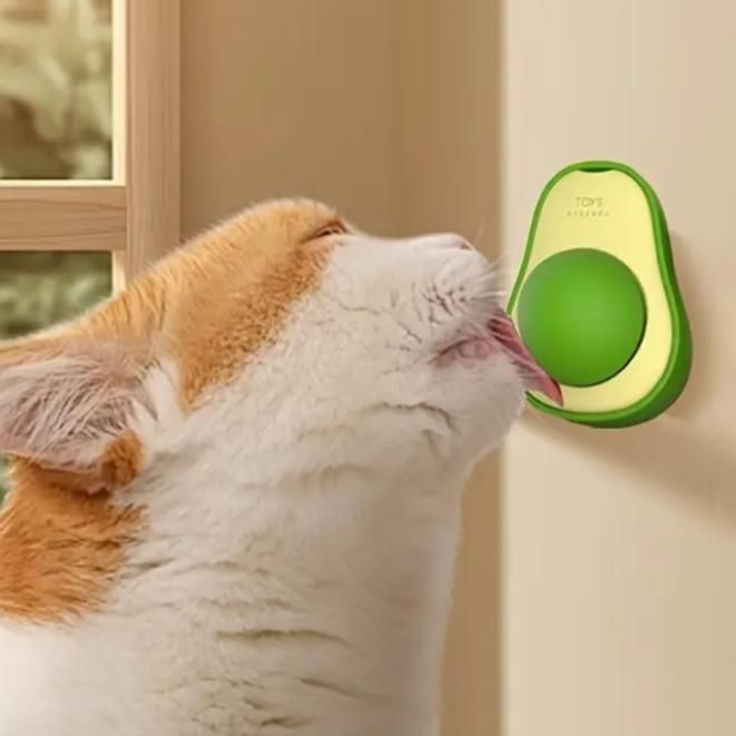  Catnip Minty Avocado Ball Toy for Cats e31d79-4