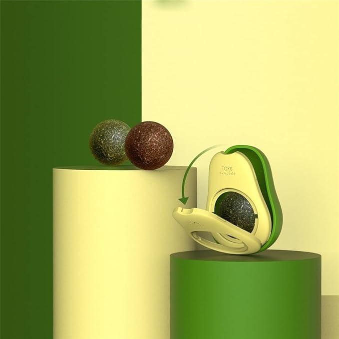  Catnip Minty Avocado Ball Toy for Cats e31d79-4