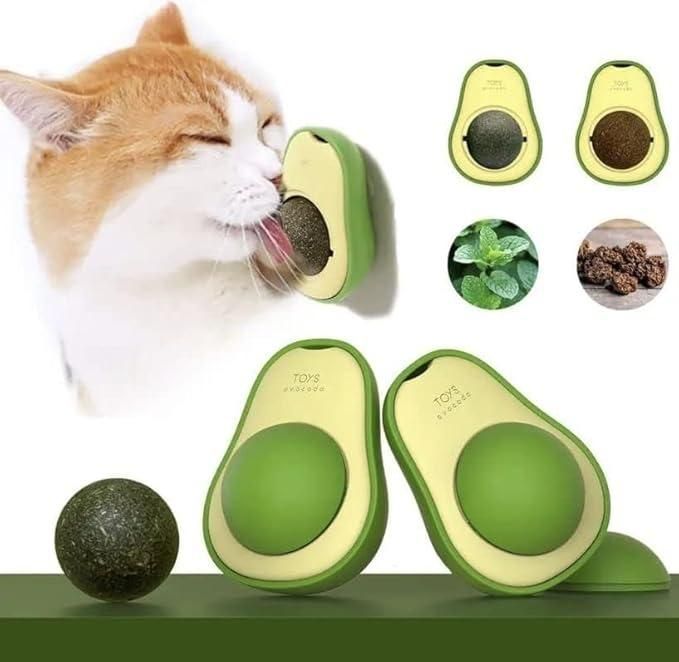  Catnip Minty Avocado Ball Toy for Cats e31d79-4