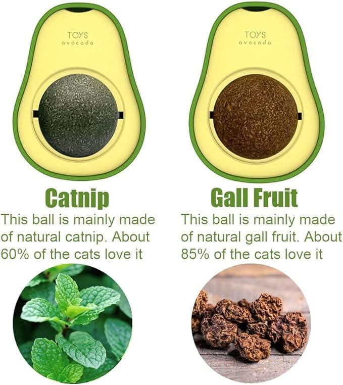  Catnip Minty Avocado Ball Toy for Cats e31d79-4