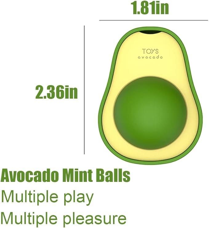  Catnip Minty Avocado Ball Toy for Cats e31d79-4