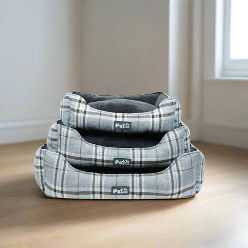  Checkered Pet Beds | Cozy Durable Dog & Cat Nest Petspalz
