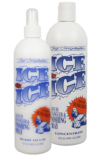  Chris Christensen Ice on Ice Detangling and Finishing Spray  Petspalz