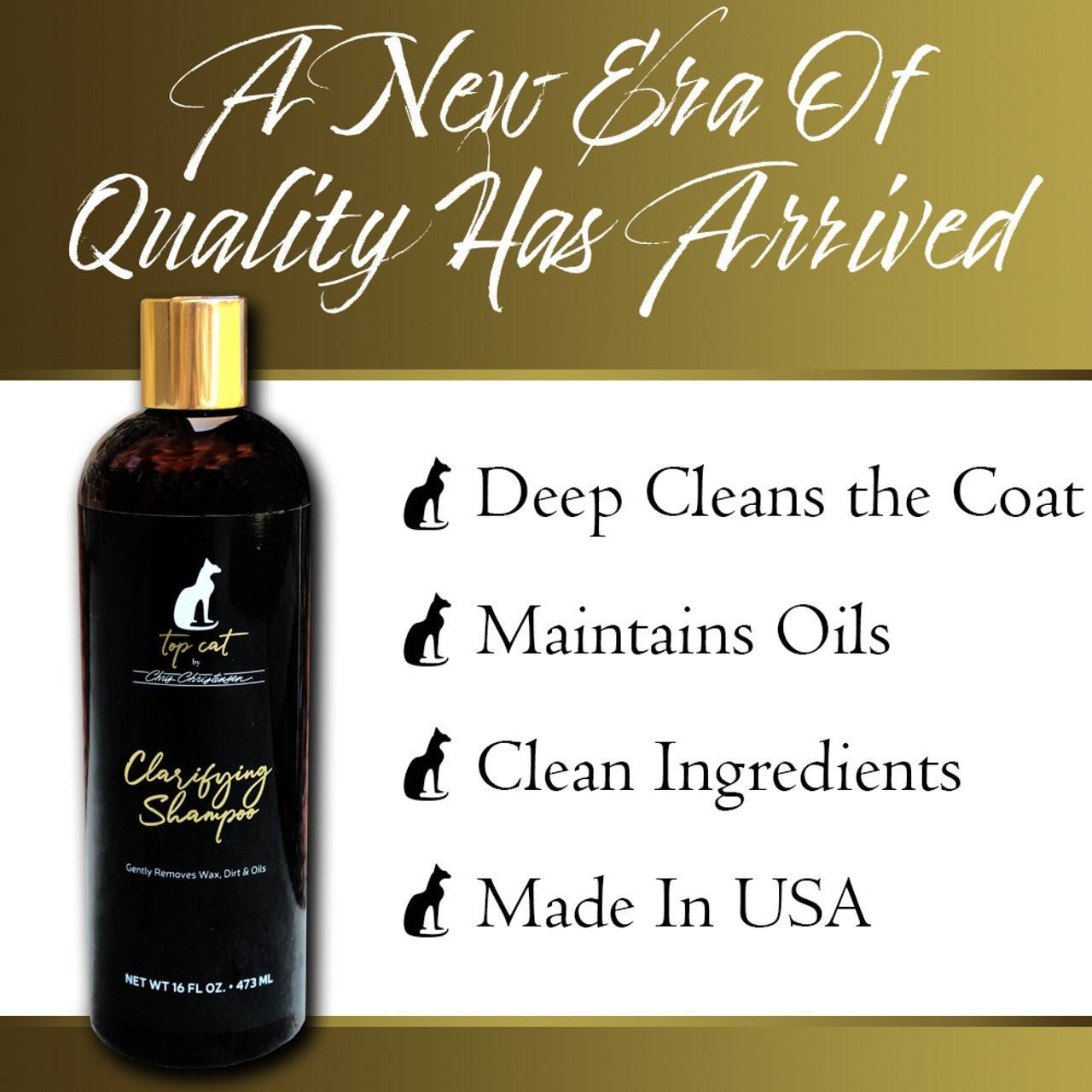  Chris Christensen - Top Cat Clarifying Shampoo - Cat Shampoo Petspalz