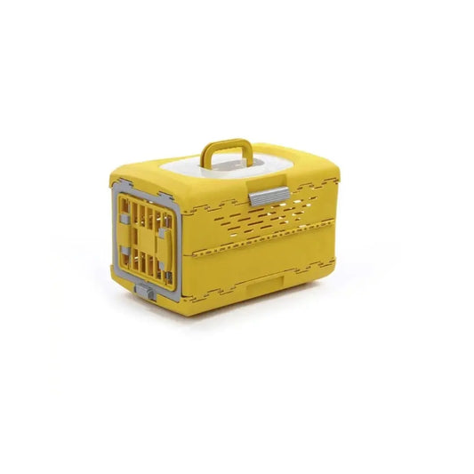  Collapsible Dog Crate Portable for Camping Breathable Travel Carrier Petspalz