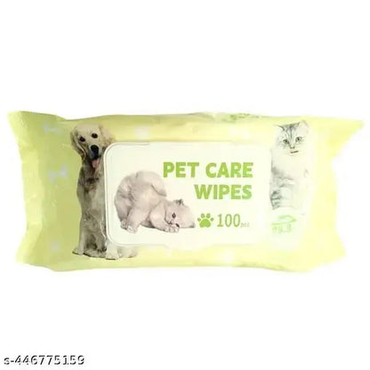  Dog Wipes for Pets 100 pc - Petspalz  Petspalz