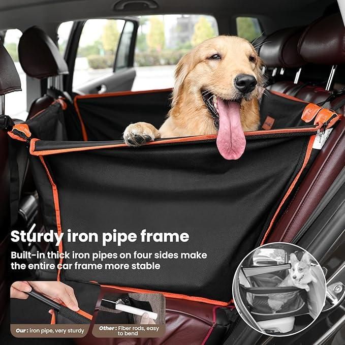  Dog Car Seat | Waterproof Booster Seat for Medium & Large Dogs e31d79-4