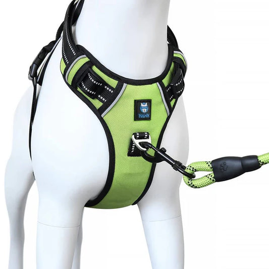 Durable No-Pull Dog Harness and Leash Combo for Large Breeds