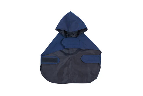 Dog Raincoat – Waterproof Pet Jacket in Navy Blue