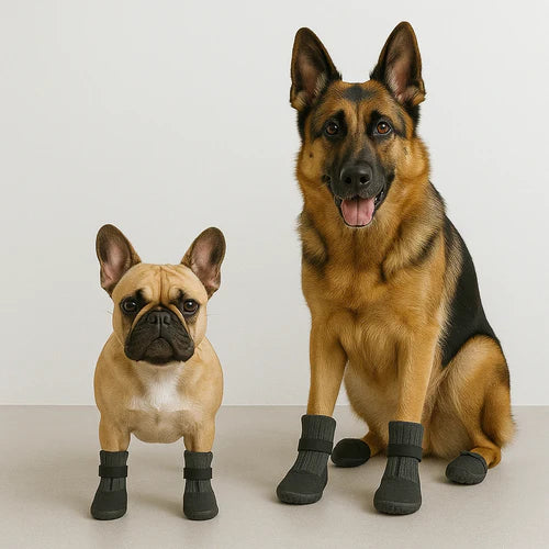 Waterproof Protective Dog Shoes for Outdoor Paw Safety.