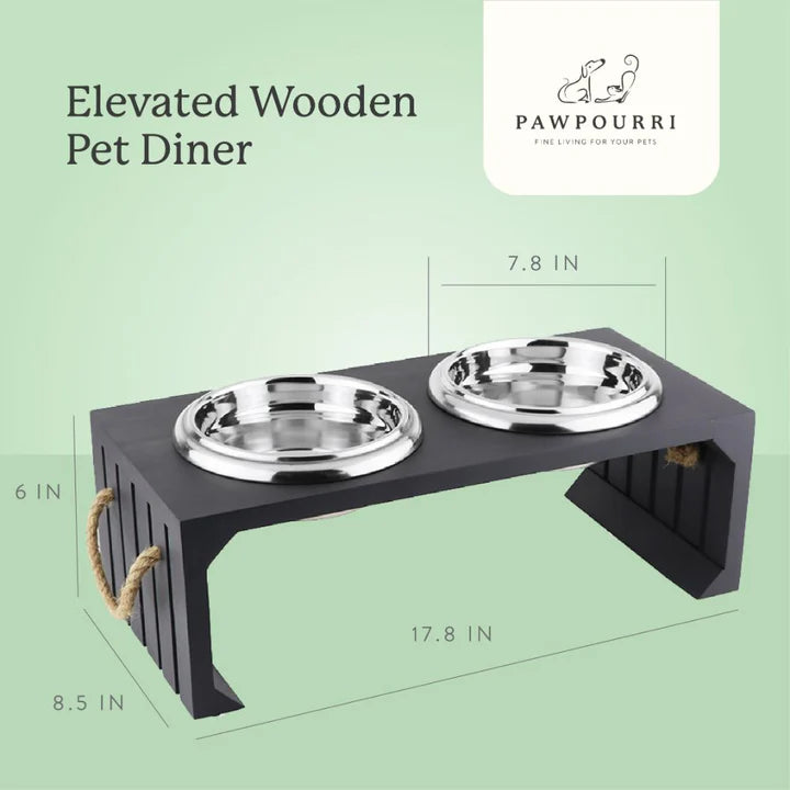  Elevated dog bowl stand for dogs  Petspalz