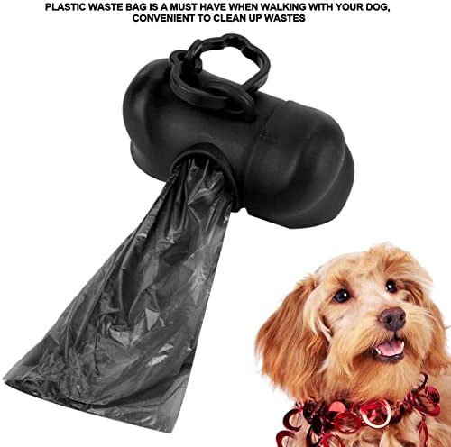 Extra thick leak-proof dog poop bags with dispenser by WapaW