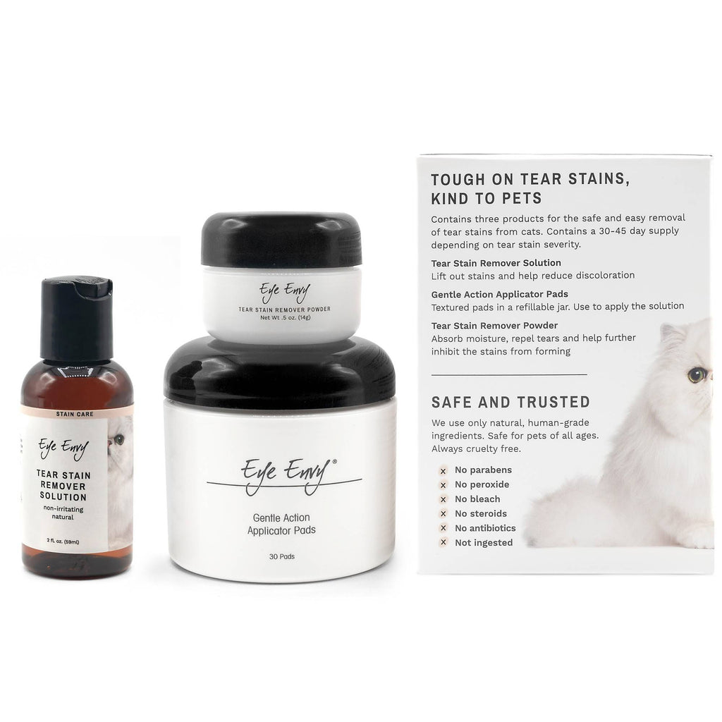  Eye Envy Tear Stain Remover Starter Kit for Cats  Petspalz