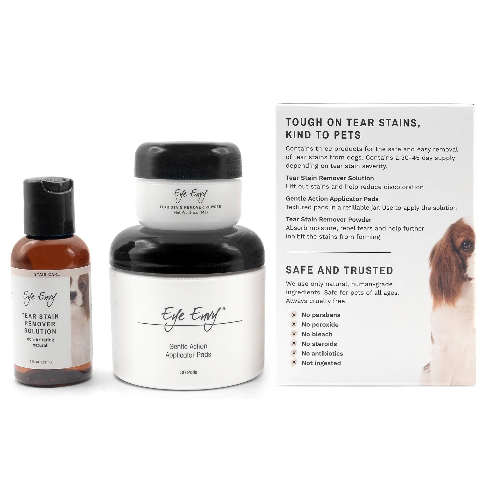  Eye Envy Tear Stain Remover Starter Kit for Dogs  Petspalz
