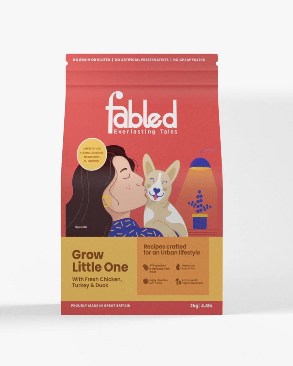  Fabled Grow Little One| Premium Dog Food | Best Dog Food  Petspalz