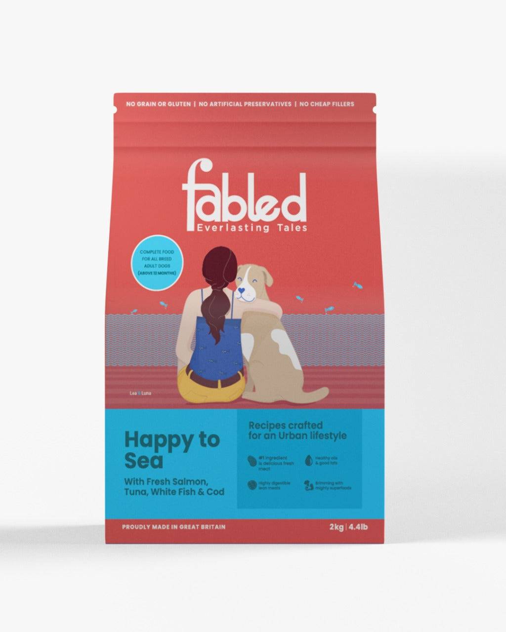  fabled dog food Fabled Happy To Sea Complete Dog Food All Breed Dogs Petspalz