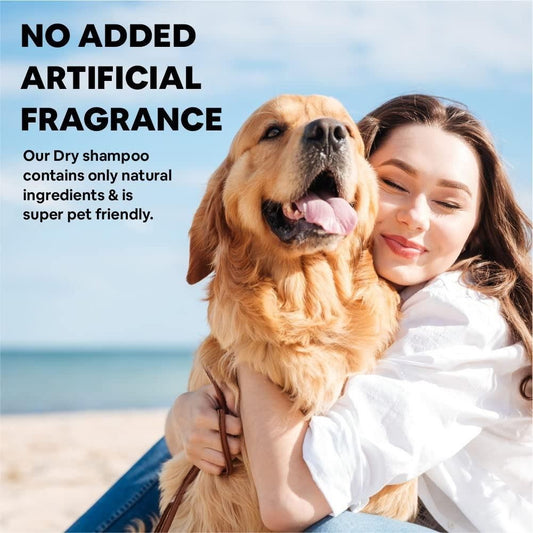  Flazia Pets Natural Waterless Dog Shampoo 100 ml (Pack of 2)  Petspalz