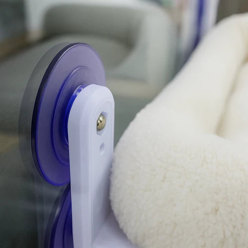  Foldable Cat Window Hammock | Metal Bed with Suction Cups Petspalz