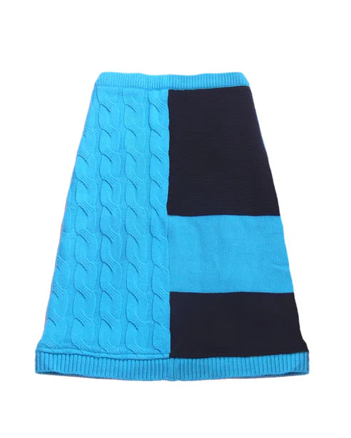 Half Cable Half Jacquard Dog Sweater | Premium Winter Pet Clothes Petspalz