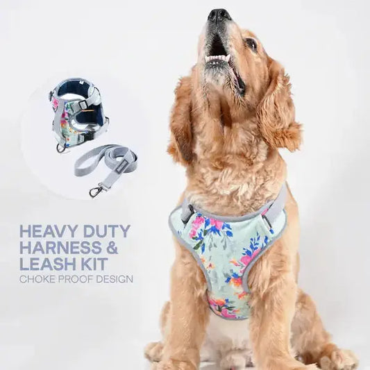  Heavy-duty harness kit for dog maximum comfort and zero choking Petspalz