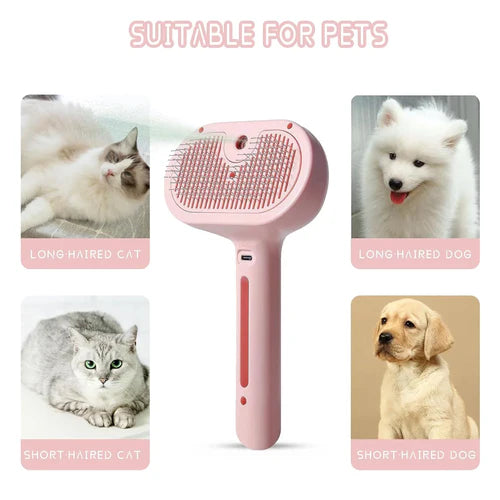  Hydro Brush – Spray Pet Comb | Detangling Grooming Brush Petspalz
