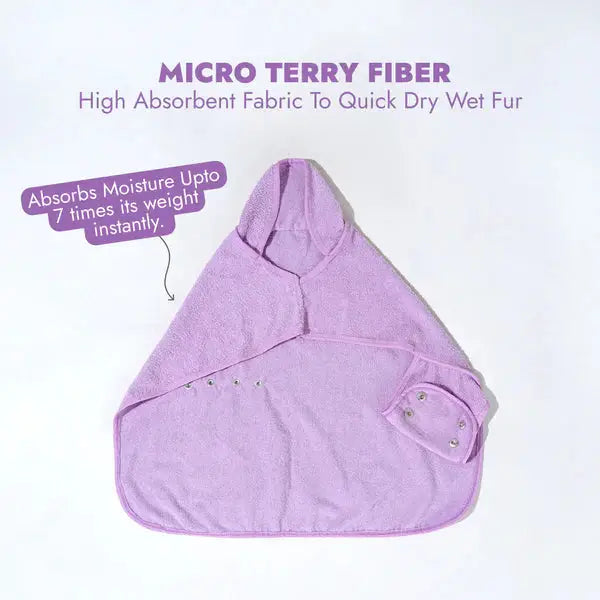  Lightweight Turbo Dry Bathrobes For Dogs Soft Super Absorbent  Petspalz
