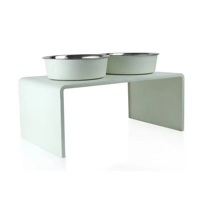  Metal Diner With Magnetic Bowls For Dogs : Stylish & Sleek Design Petspalz