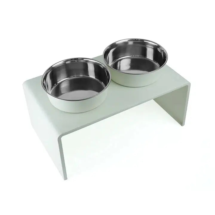 Metal Diner With Magnetic Bowls For Dogs : Stylish & Sleek Design Petspalz