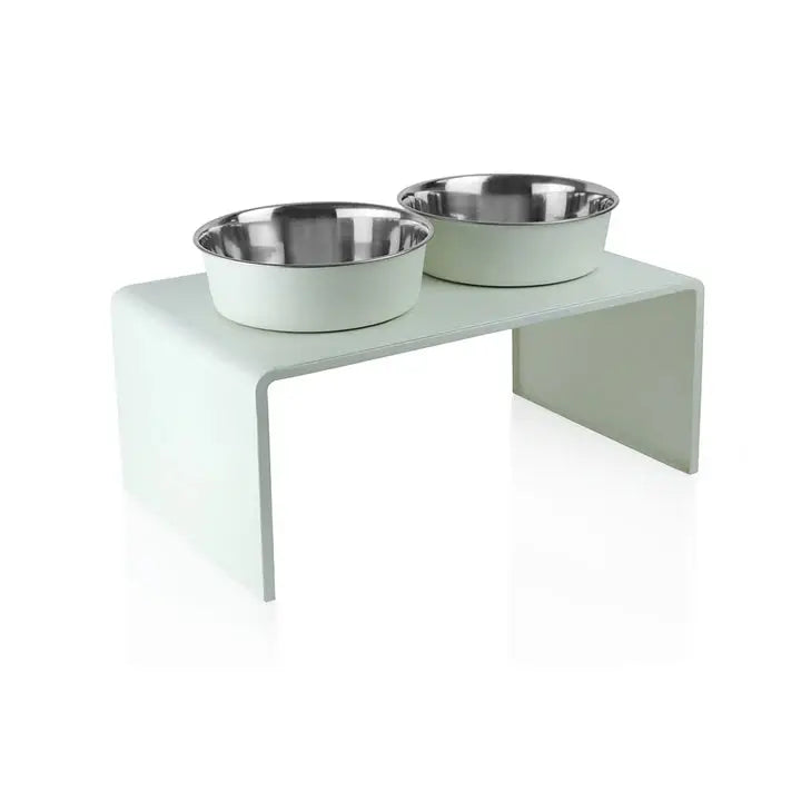  Metal Diner With Magnetic Bowls For Dogs : Stylish & Sleek Design Petspalz