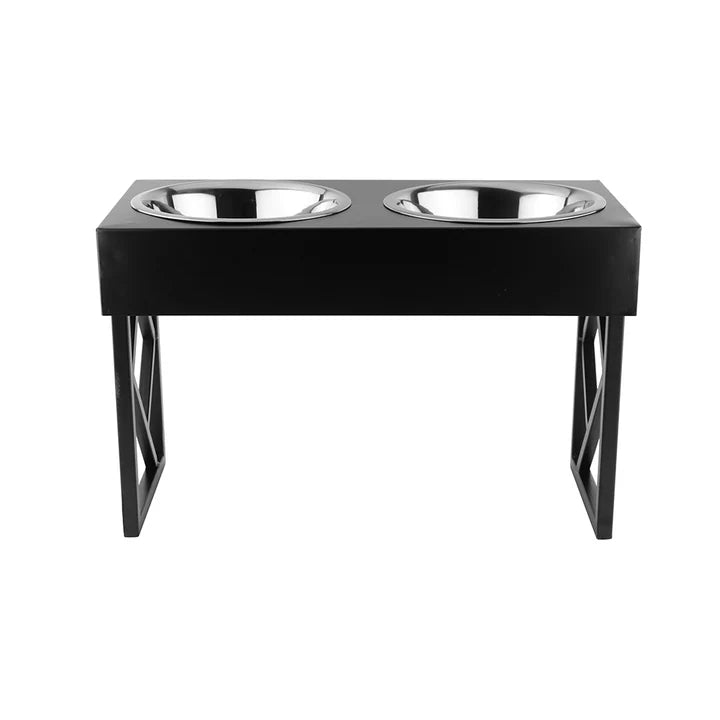  Metal Elevated dog bowls Adjustable Diner for Dogs (3 Sizes) Petspalz