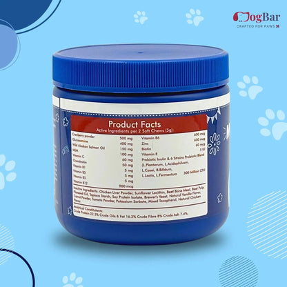  Multivitamin Chews for Dogs and Cats 100 % Natural, preservative-free Petspalz