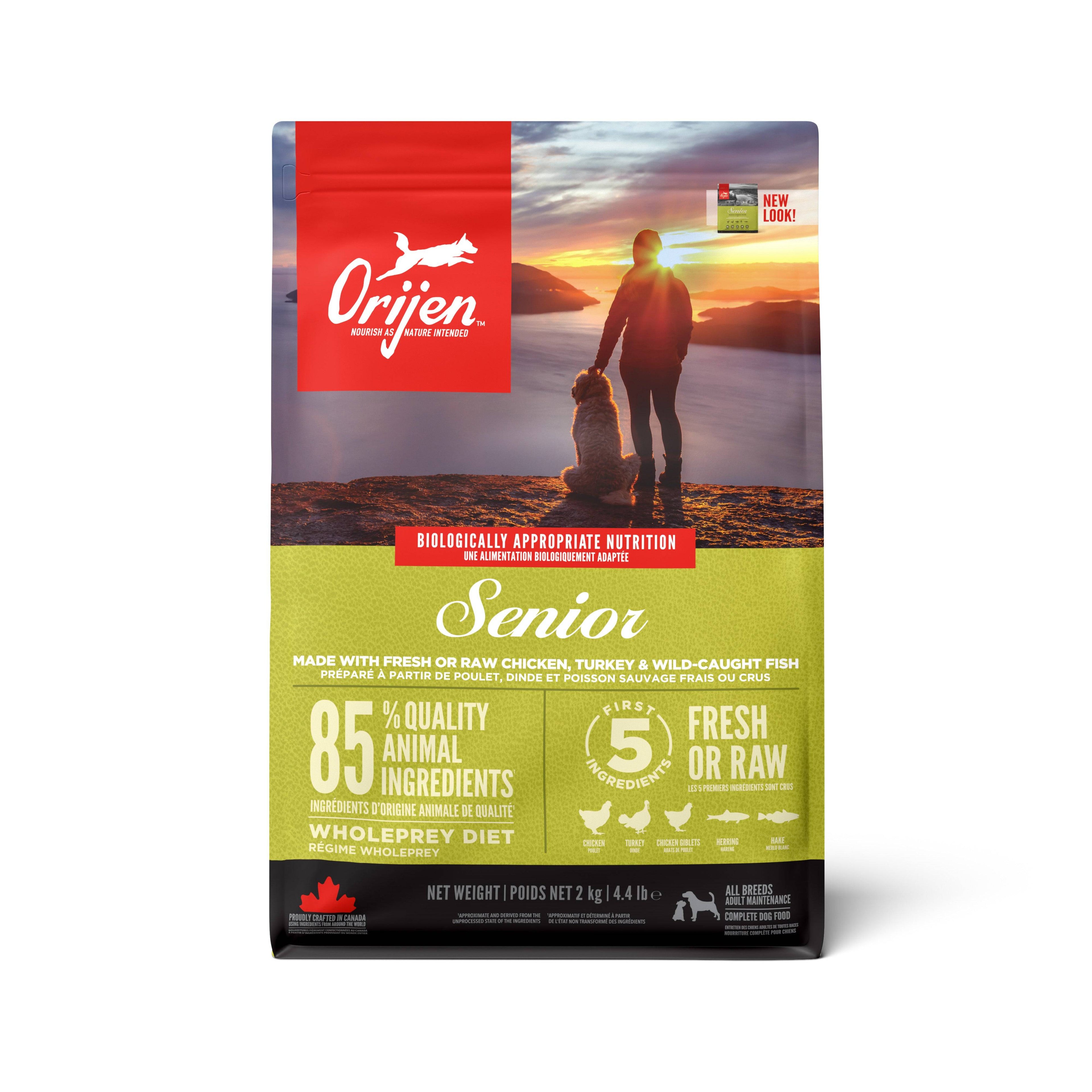 Orijen Senior Dry Dog Food : Premium Dog Food For All Breeds and Ages Petspalz