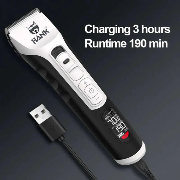  Pet Hair Trimmer with LCD Display | Quiet, Safe Grooming Petspalz