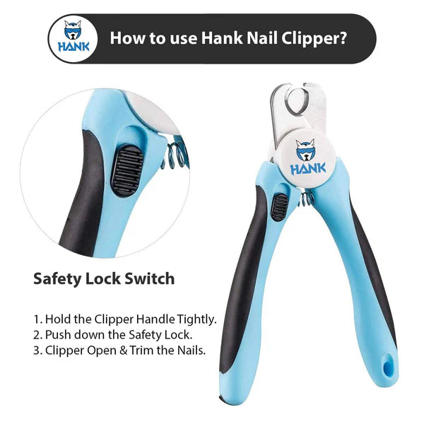  Pet Nail Cutter with Safety Guard | Dog & Cat Nail Clippers Petspalz
