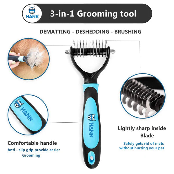  Pet Safe Dematting Comb | Easy Mats & Tangles Remover Petspalz
